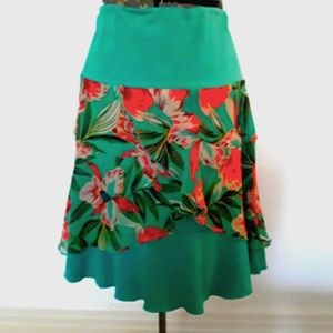 Cotton blend skirt